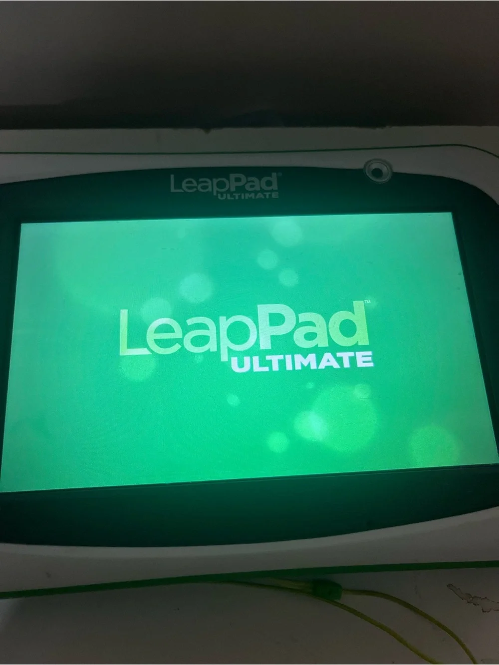 LeapPad Ultimate Kids Tablet - White & Green TESTED/WORKS